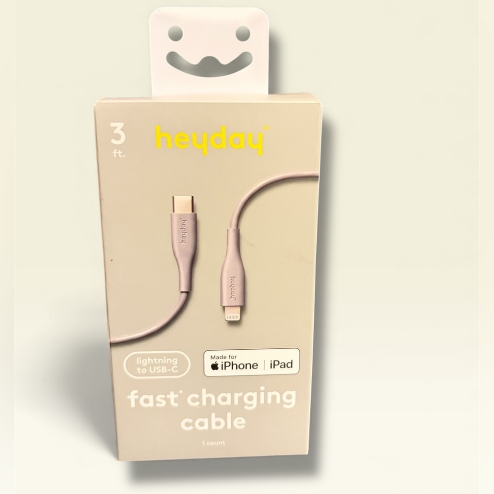 Heyday Fast Charging Cable - Grey